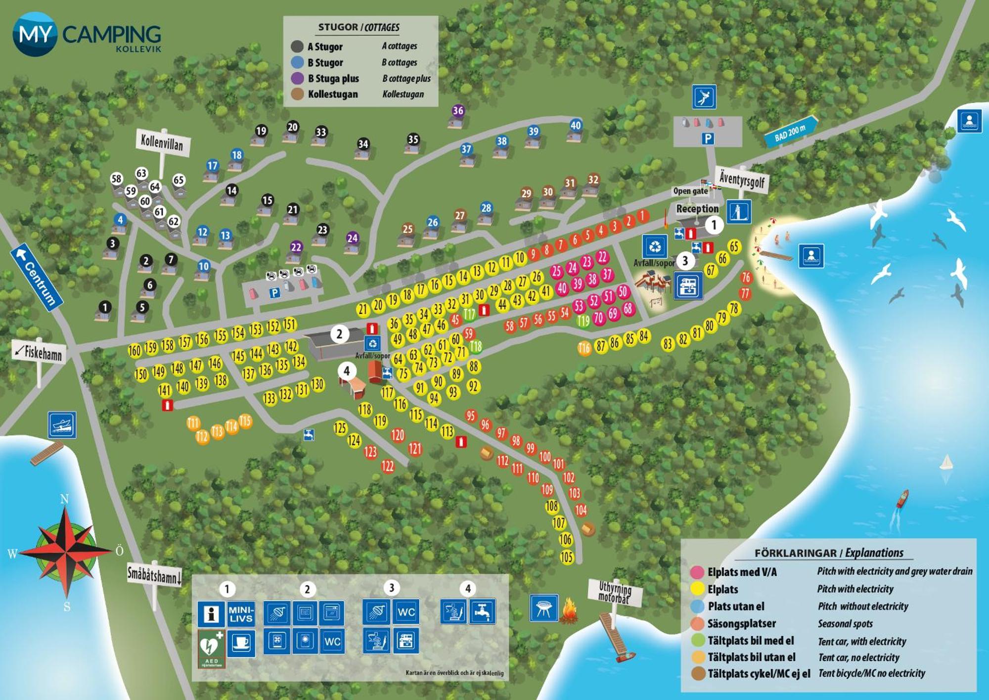 Kolleviks Camping Och Stugby Karlshamn  Exterior foto